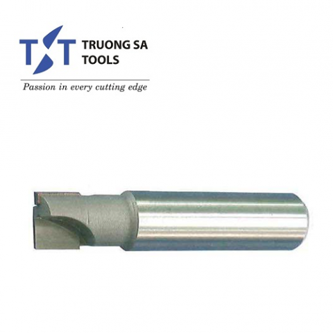 Dao phay ngón 2 ME rãnh thẳng hàn mảnh Carbide